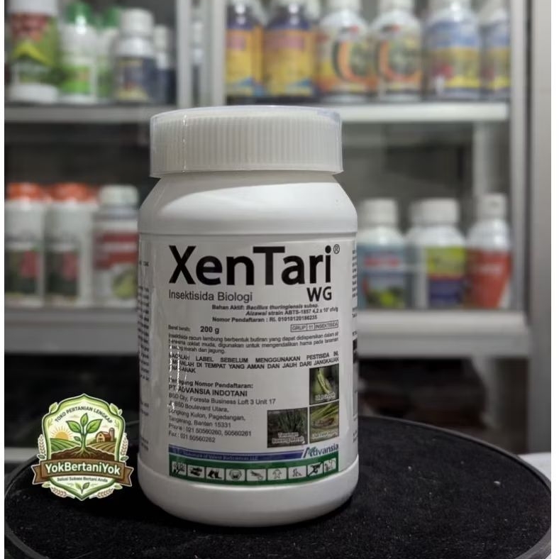 Xentari insektisida biologis ulat bawang merah 200 gr