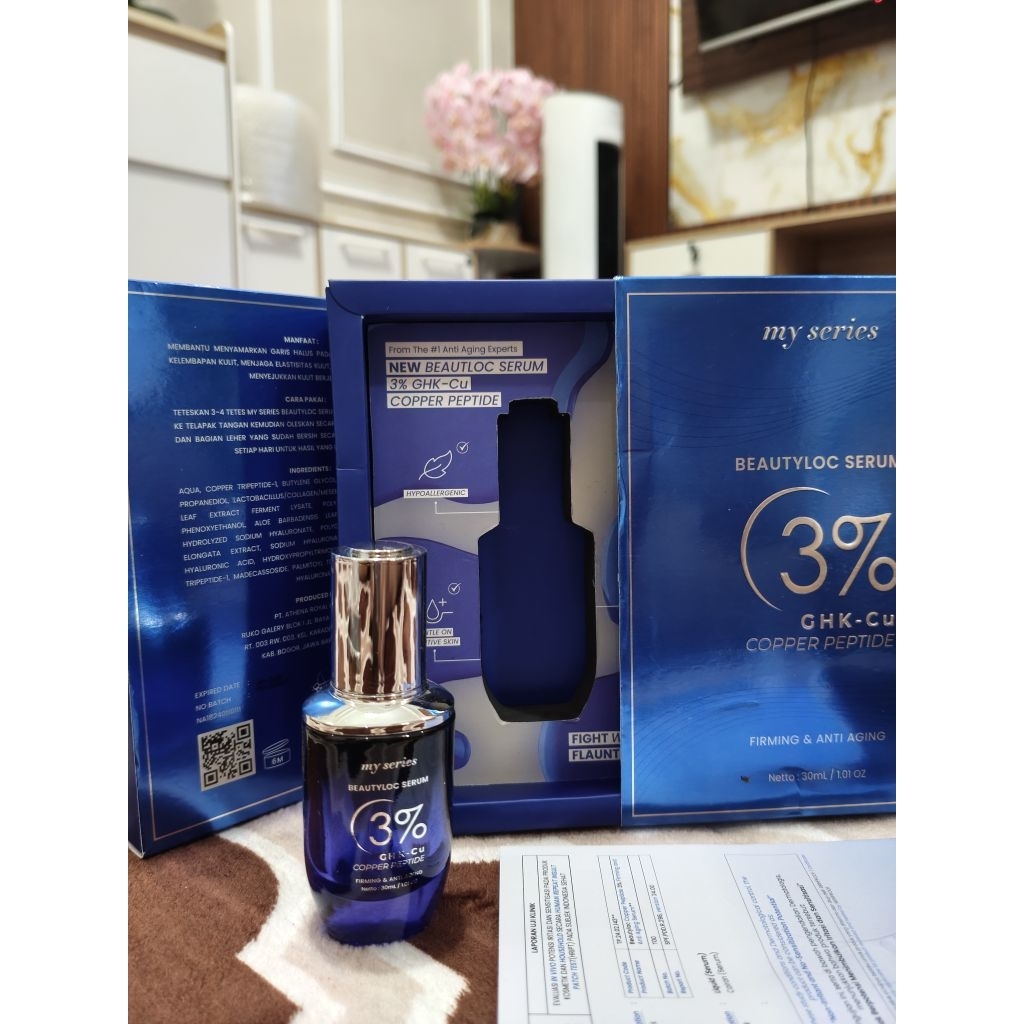 My Series 3% GHK-CU Copper Peptide Beautyloc Serum