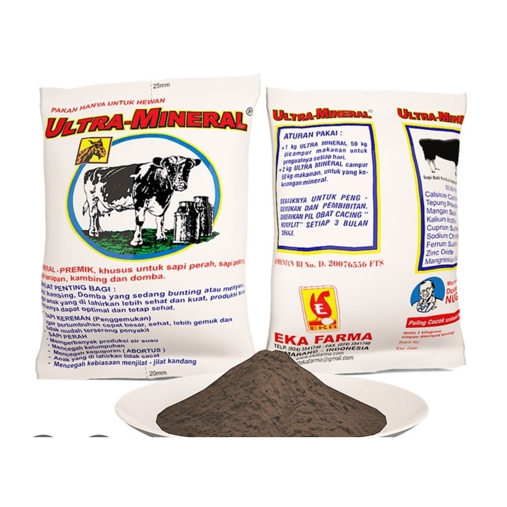 Ultra mineral premik sapi kambing dewasa anakan