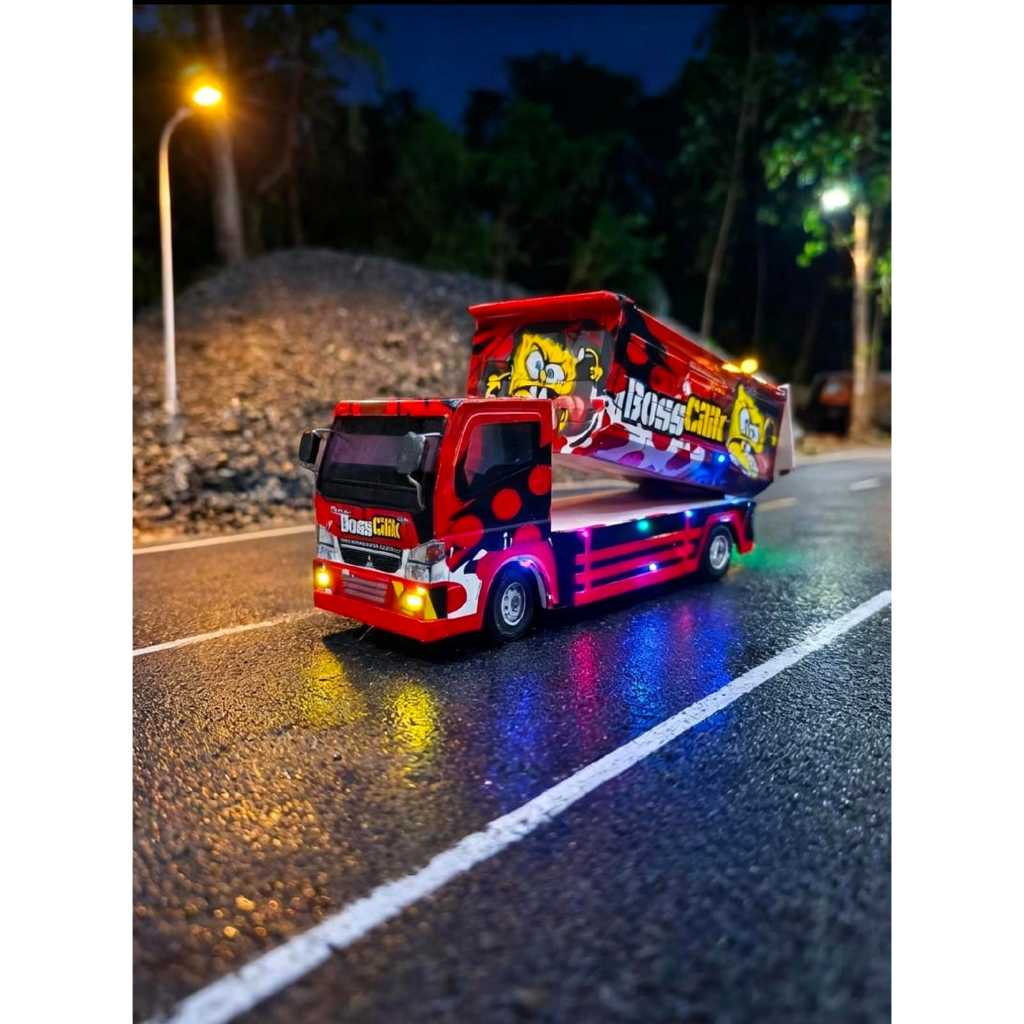 MINIATUR TRUK REMOTE CONTROL DAM CANTER DAM TRONTON DAM HINO DAM FUSO DAM GIGA