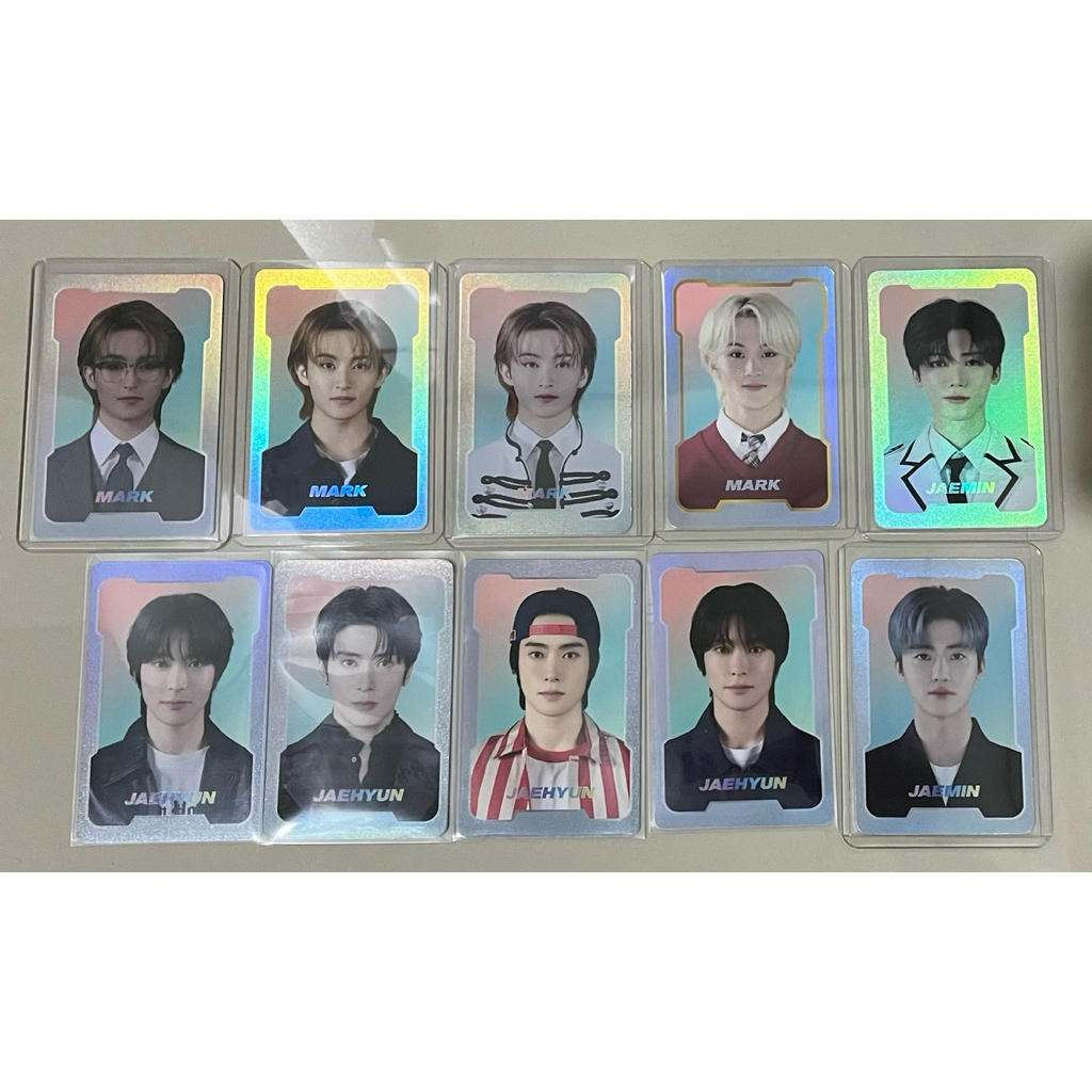 SPC NCT ZONE Mark Lee Jaehyun Jaemin Office Worker Gardener White Agent Christmas Kendo Pizza Boy Se
