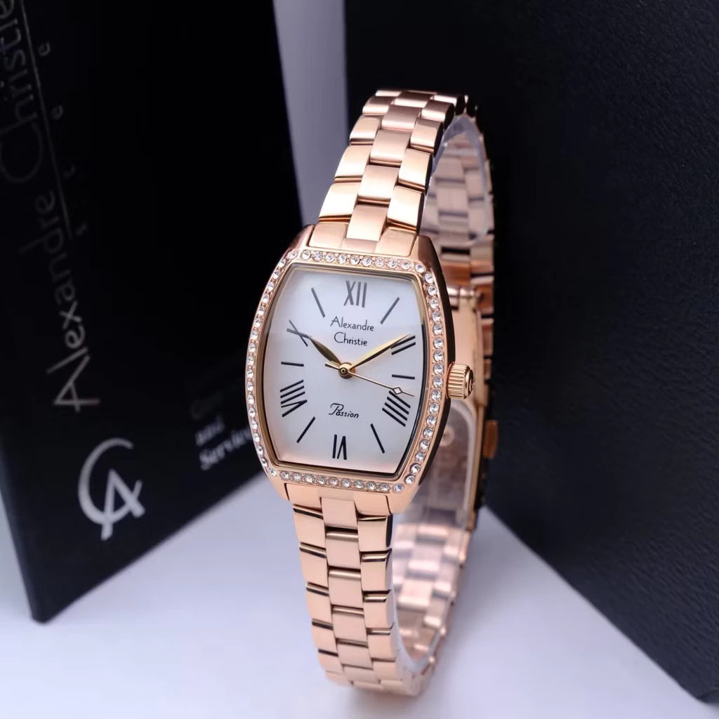 ORIGINAL JAM TANGAN ALEXANDRE CHRISTIE WANITA AC GARANSI RESMI ALEXANDER CRISTIE 1039 2454 2455 2895