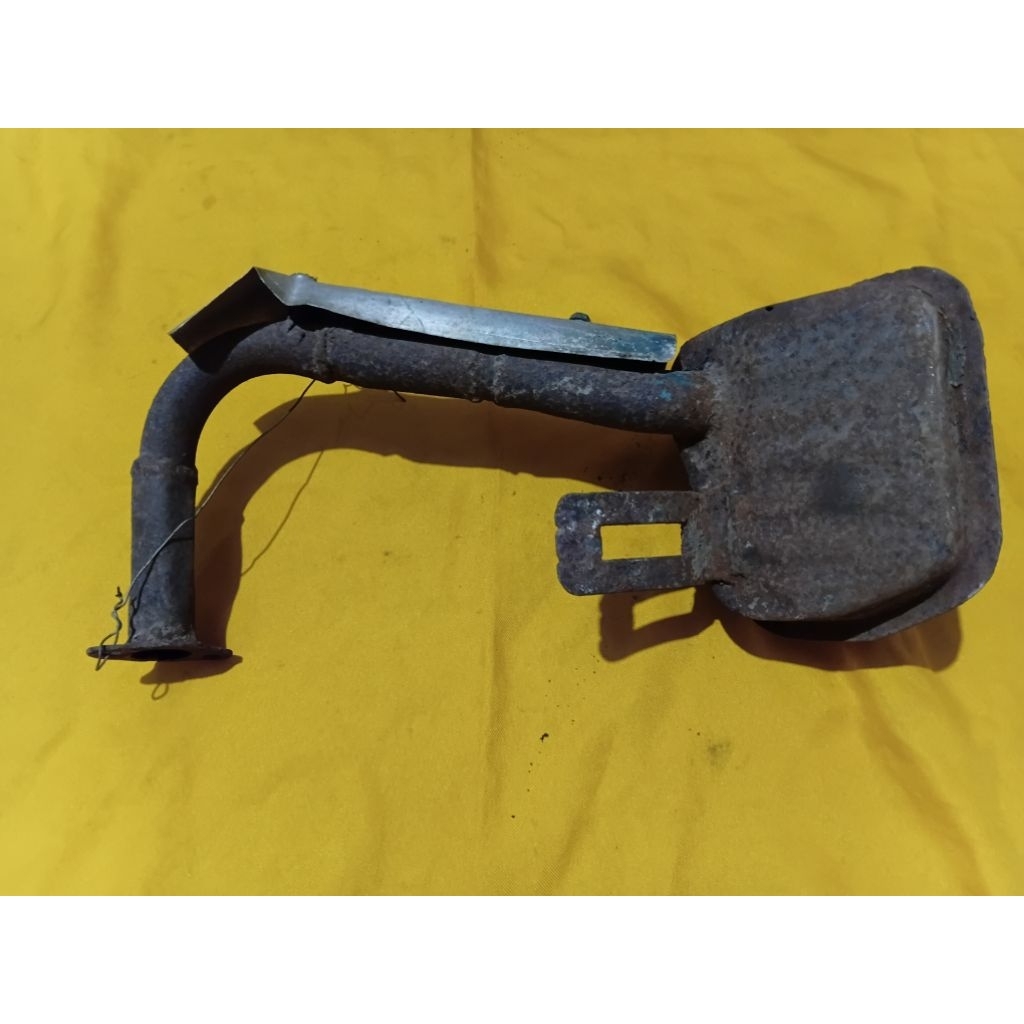 knalpot vespa pts smallframe second