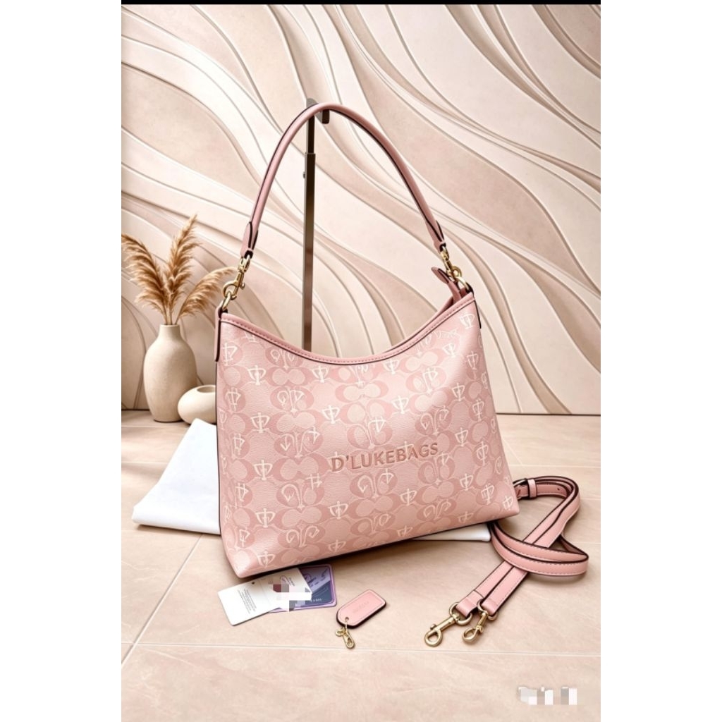 D'LUKEBAGS ~ Tas bahu Wanita Type Warna Rainbow Free box - Tas Waterproof Premium