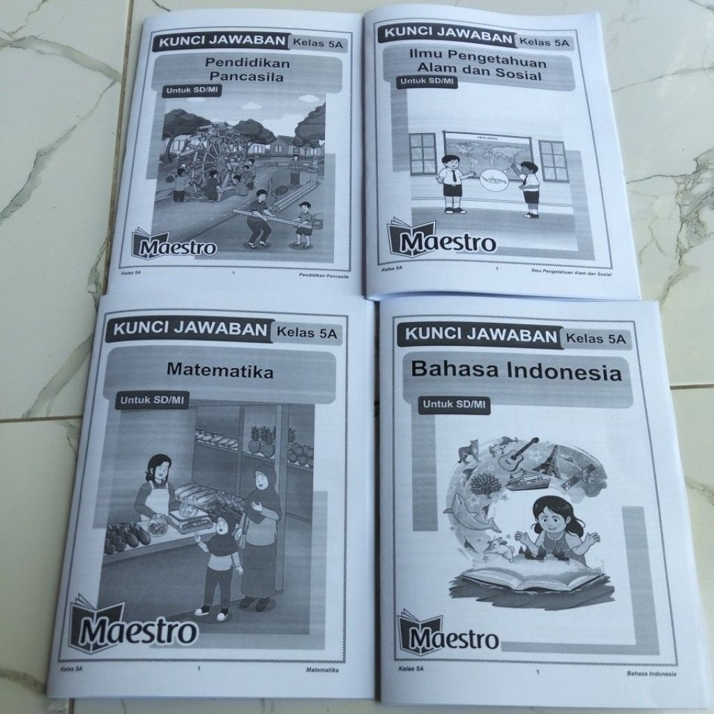 kunci jawaban LKS maestro kelas 5