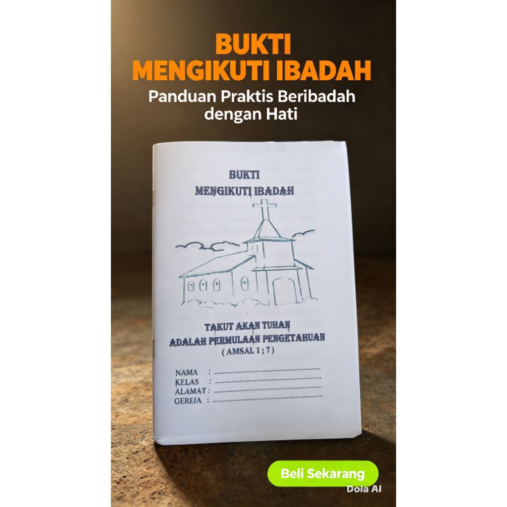 buku bukti ibadah kristen