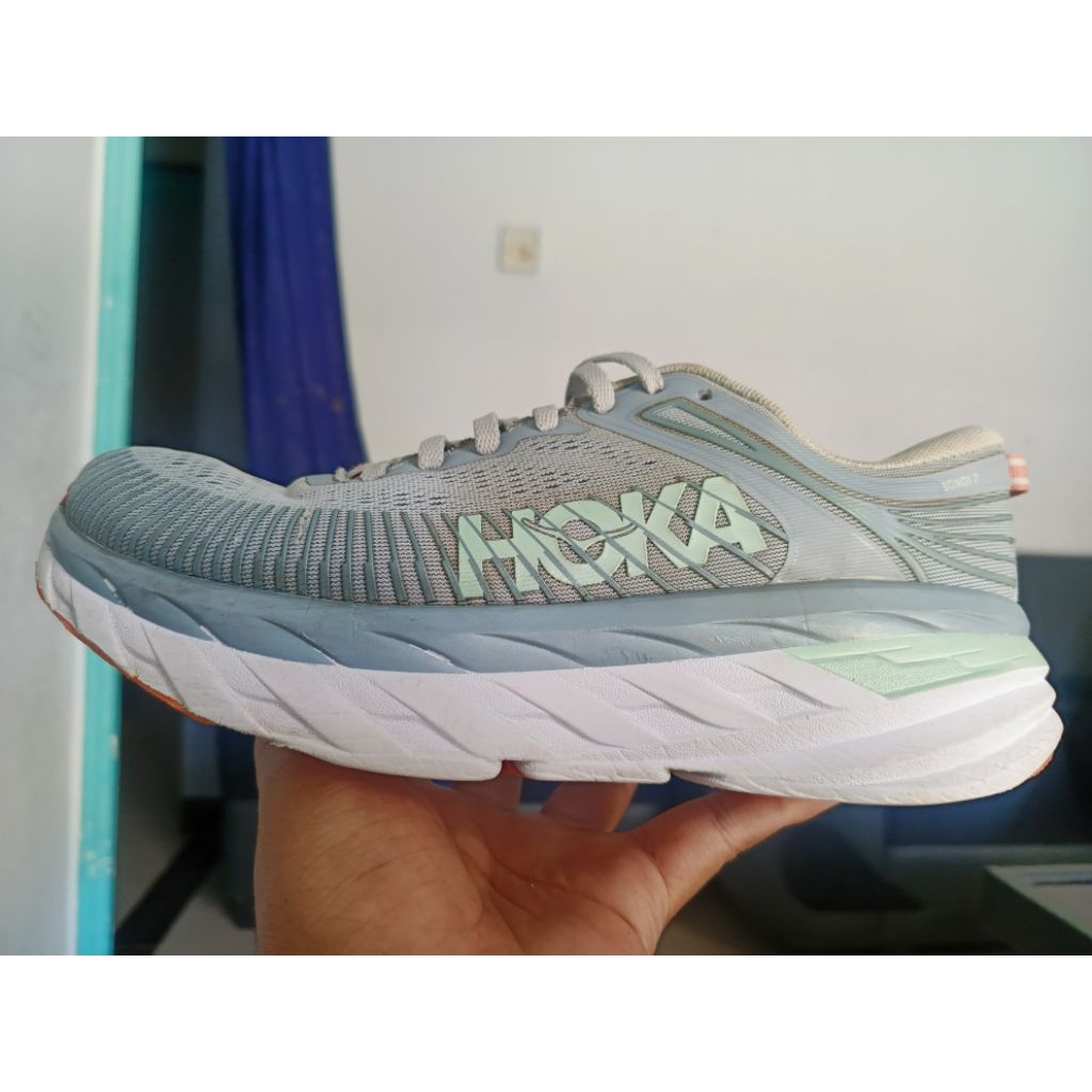 Sepatu Running Hoka Bondi 7 Second Original