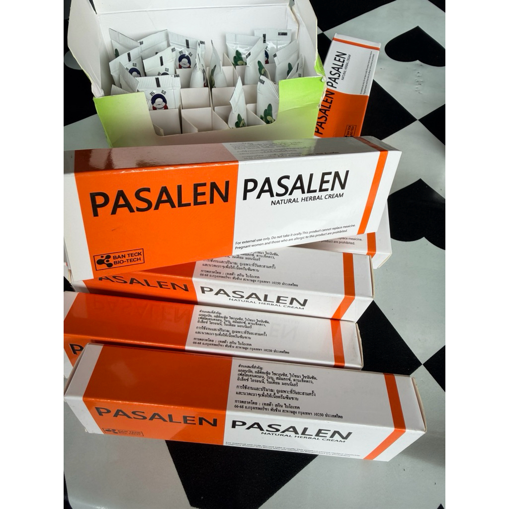 Pasalen Cream 15gr - Cream Gatal Kulit Thailand, Atasi Panu, Eksim, Alergi