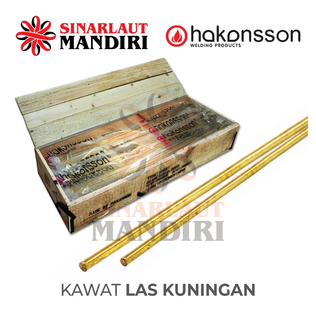 Kawat Las Kuningan HAKANSSON 4MM - ECERAN