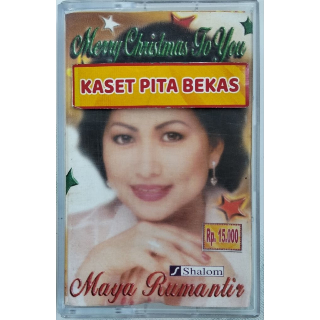 kaset pita bekas lagu rohani Maya Rumantir