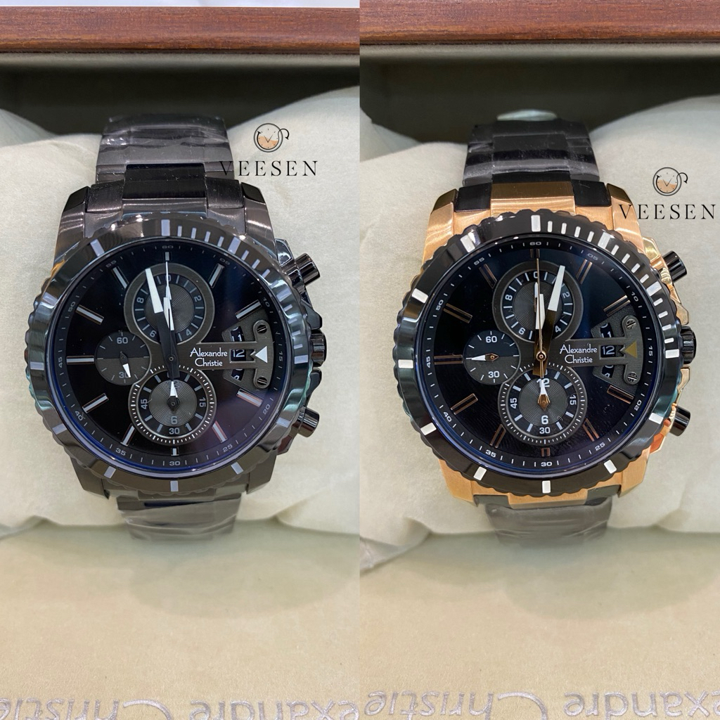 Jam Tangan Alexandre Christie AC 6532 Original Pria