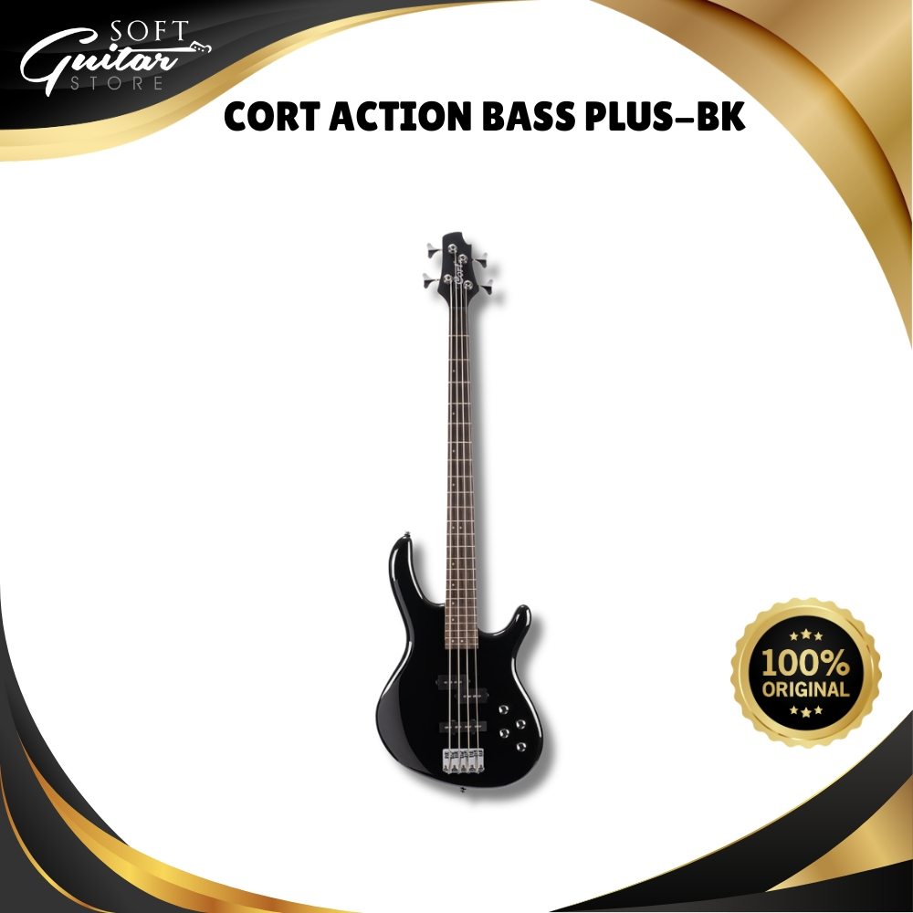 CORT ACTION BASS PLUS-BK