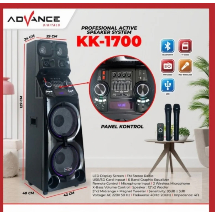 . (INSTAN PLM) ADVANCE SPEAKER KK1700