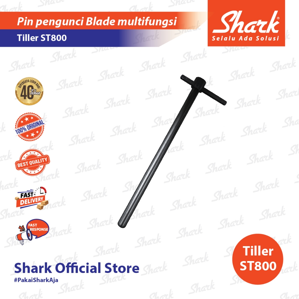 Pin Pengunci Blade Multifungsi Tiller Shark ST800