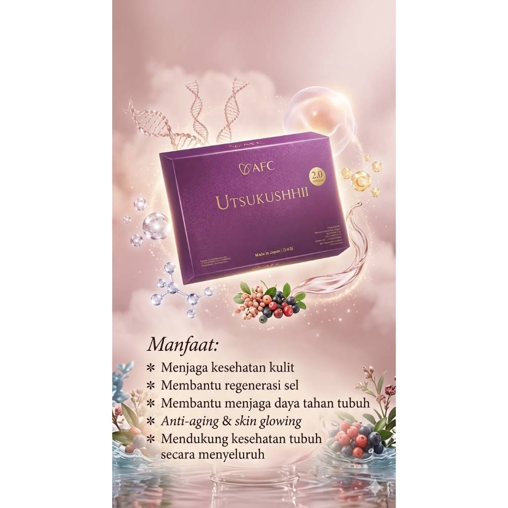 ‎Utsukushhii Gold Afc Japan Original - Utsukushii Gold Isi 28 Sachet