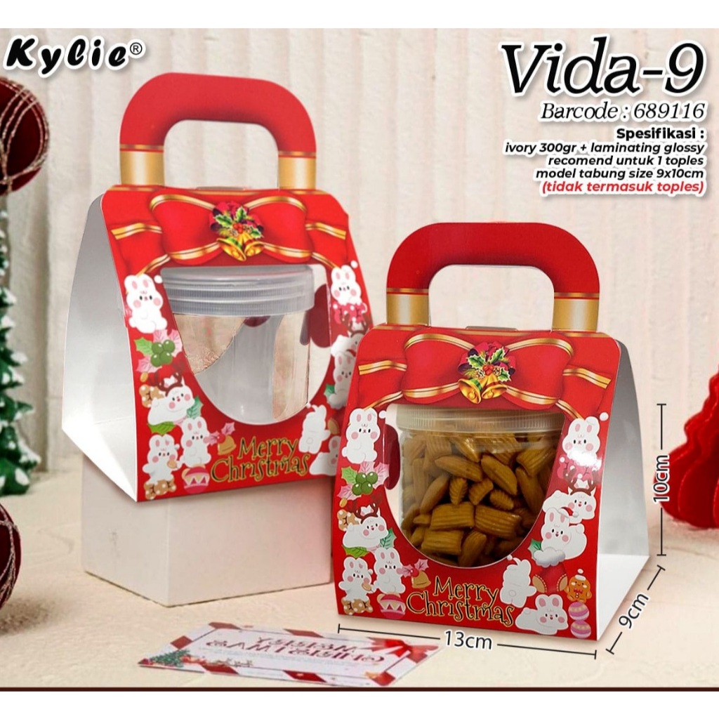 BOX CHRISTMAS / DUS HAMPERS NATAL / BOX HAMPERS