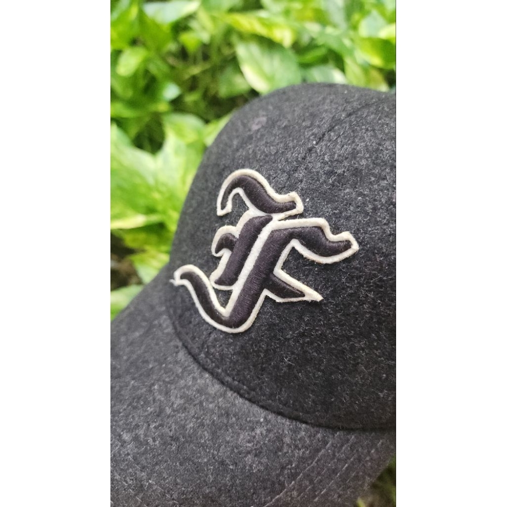 Topi FUBU inisial F - Fubu Official ( bahan Melton Wool ) ORIGINAL