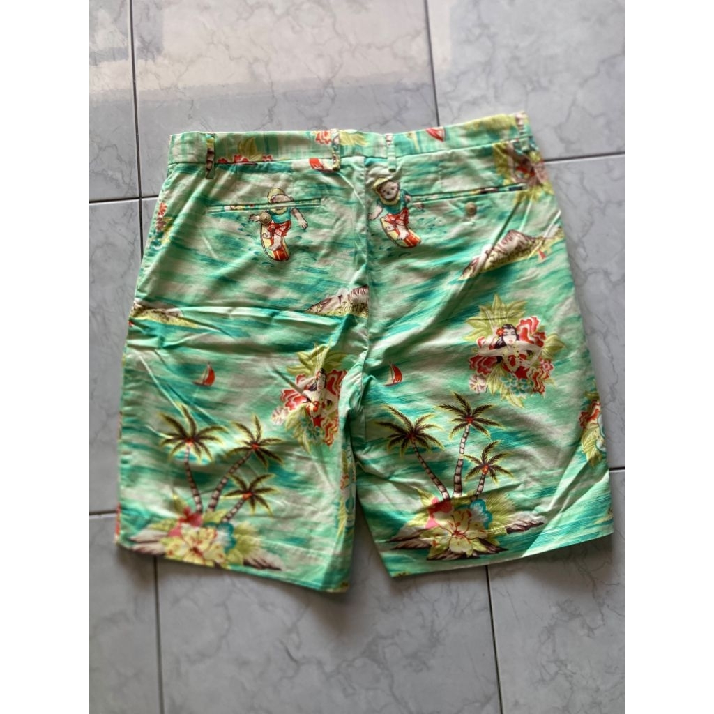 Tropical Hawaiian Print Short Pants Polo Ralph Lauren