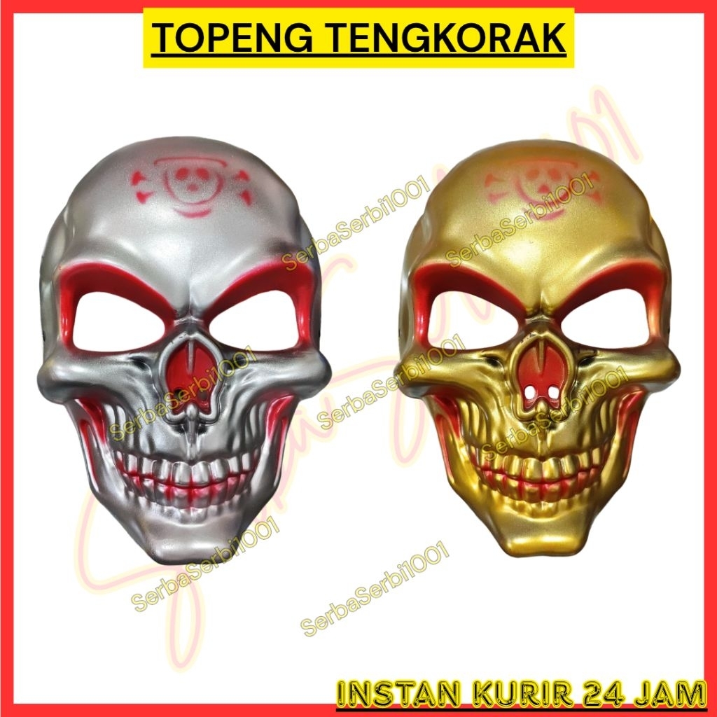 TOPENG TENGKORAK TOPENG SETAN TOPENG SERAM