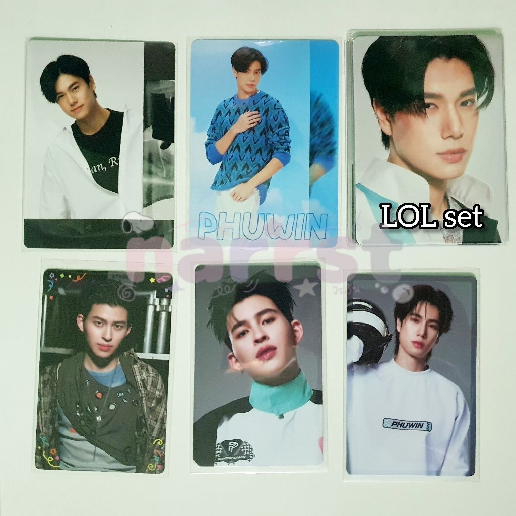 Collectible Card Photocard Pondphuwin GMMTV || Happy Weekend, LOL 2024, Happy Fam Bond JASPER, LOL 2