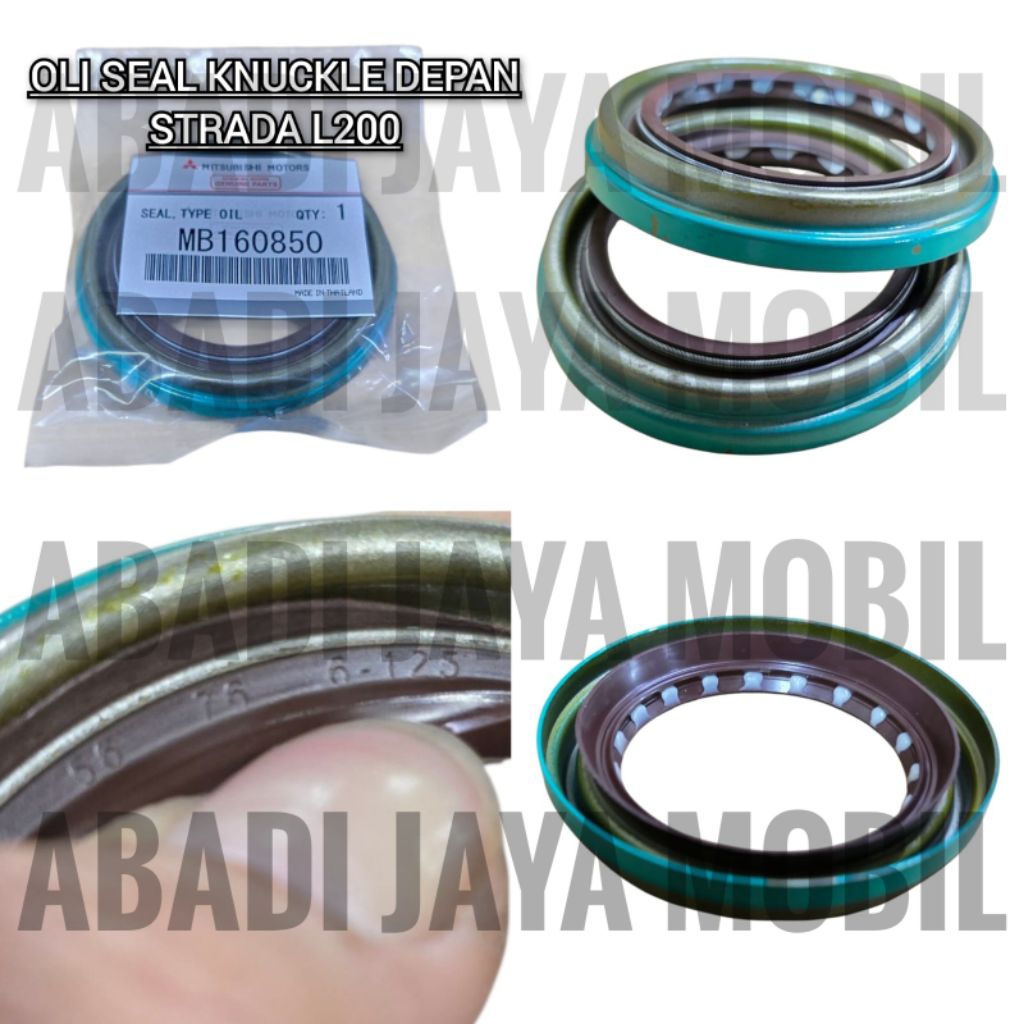 OLI SEAL KNUCKLE DEPAN STRADA L200 MB160850 OIL SEAL KNUCKLE DEPAN STRADA L200