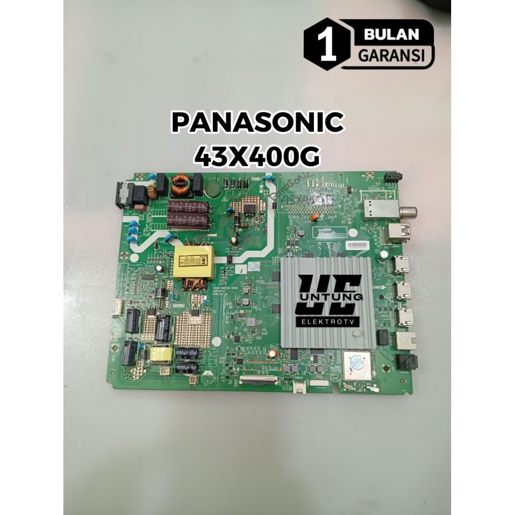 MAINBOARD TV SMART PANASONIC 43X400G MOTHERBOARD-MB-MOBO-MODUL MESIN TV SMART PANASONIC 43X400G