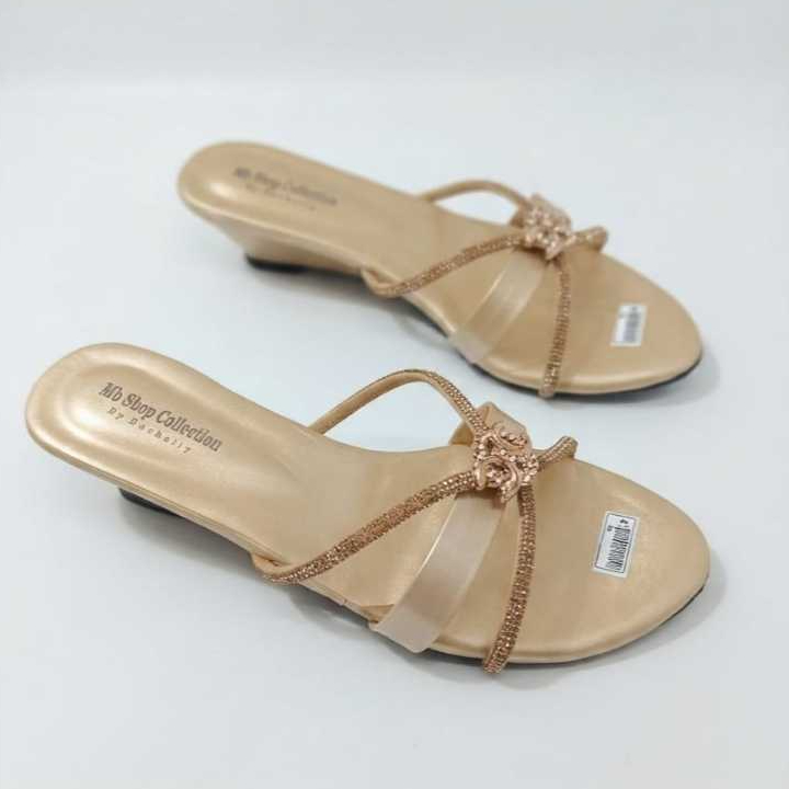 Mb Shop Sendal Terbaru Sendal Wanita Hak Sampan Tinggi 5cm FKRY-14