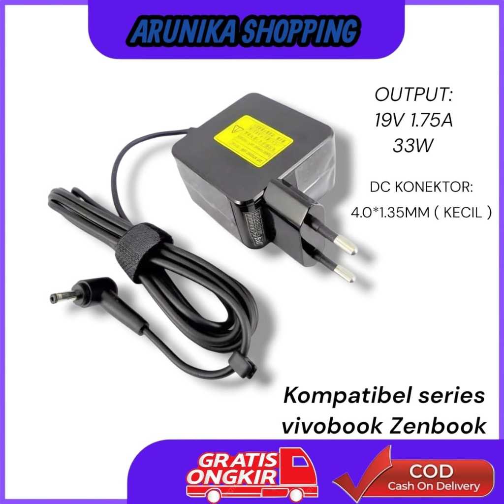 Adaptor Charger Casan Asus VivoBook Flip 12 TP203NAH TP203NA TP203N TP203MAH TP203MA TP203M TP203