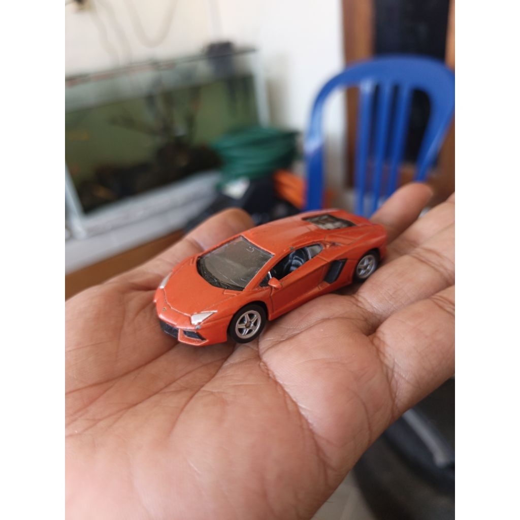 welly Lamborghini aventador bahan custom