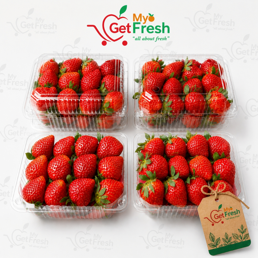 Strawberry/Stroberi Lembang Lokal Fresh Pack 250gr
