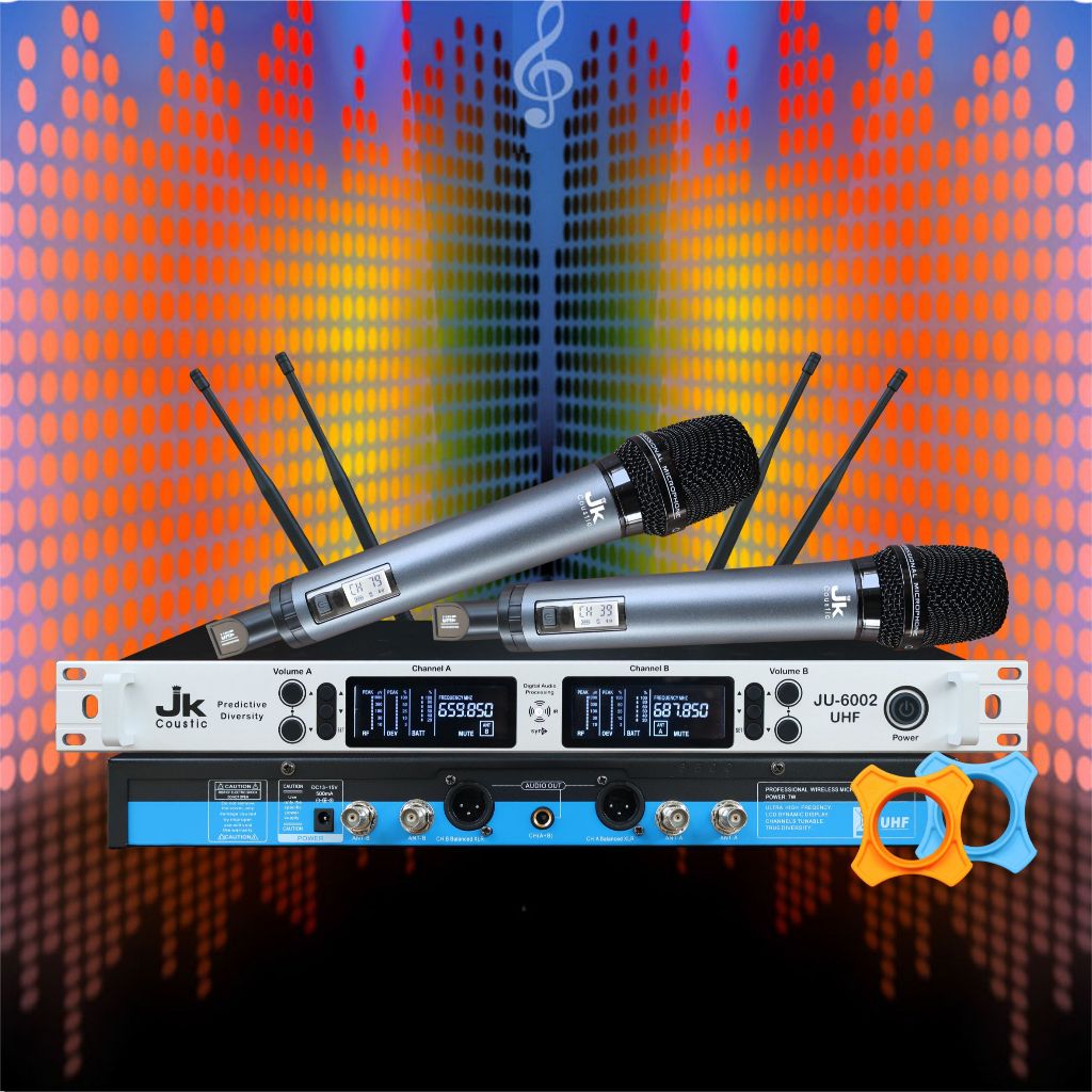Microphone Wireless Jk Coustic JU 5002 HH