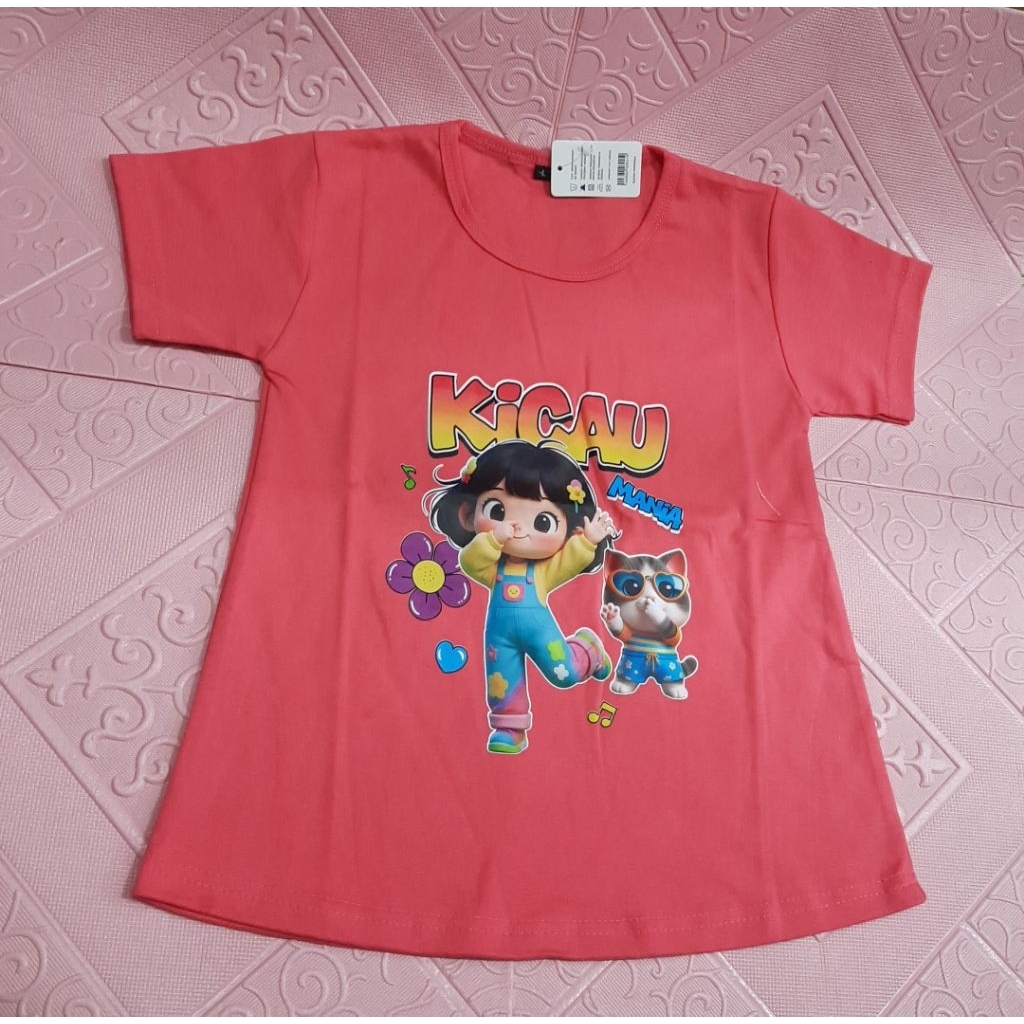 Baju kaos anak kicau mania  viral sablon