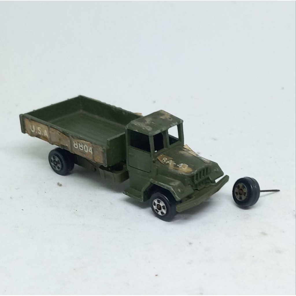 zylmex cargo truck t433 military loose diecast junk (t)