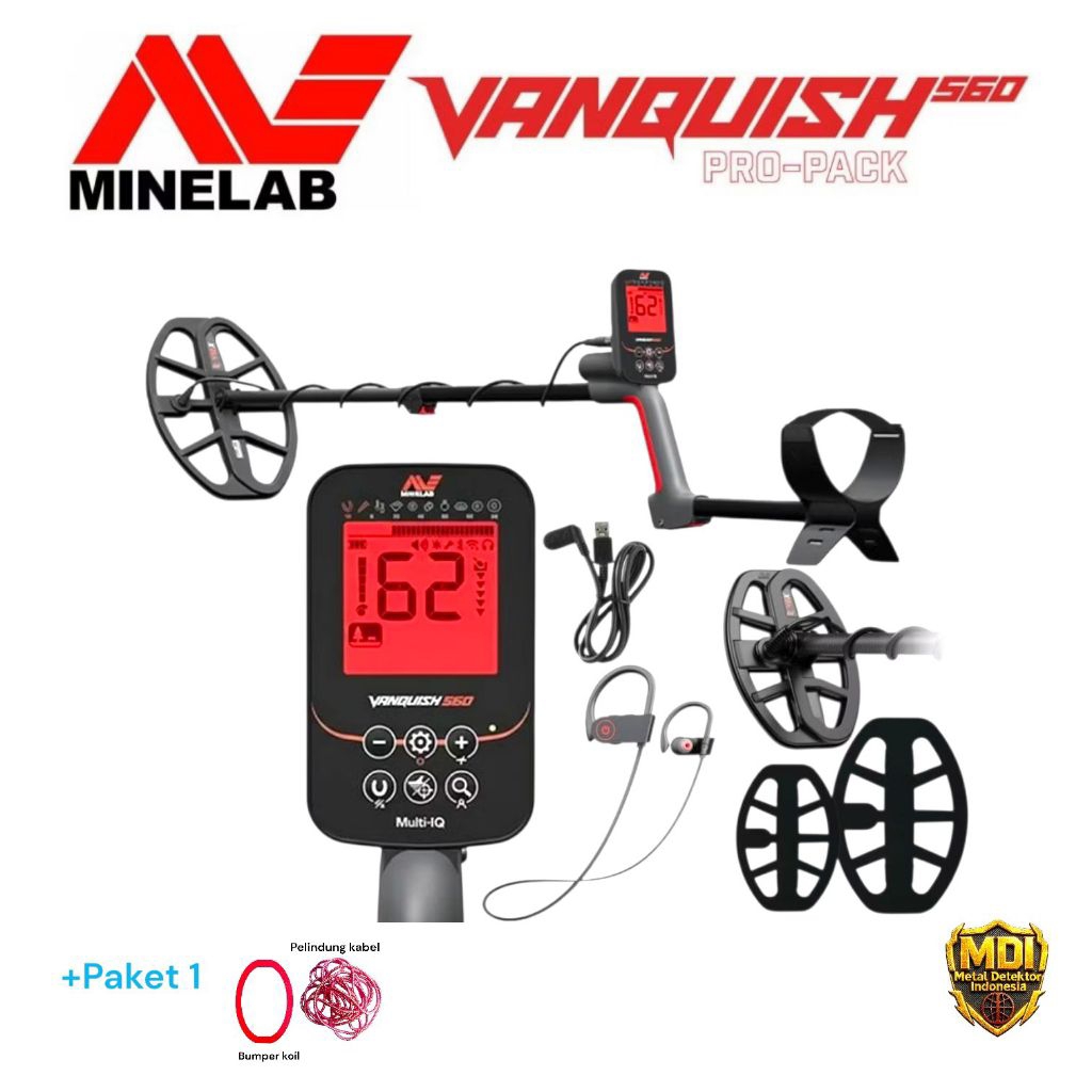 Vanquish 560 ProPack Metal Detector Minelab