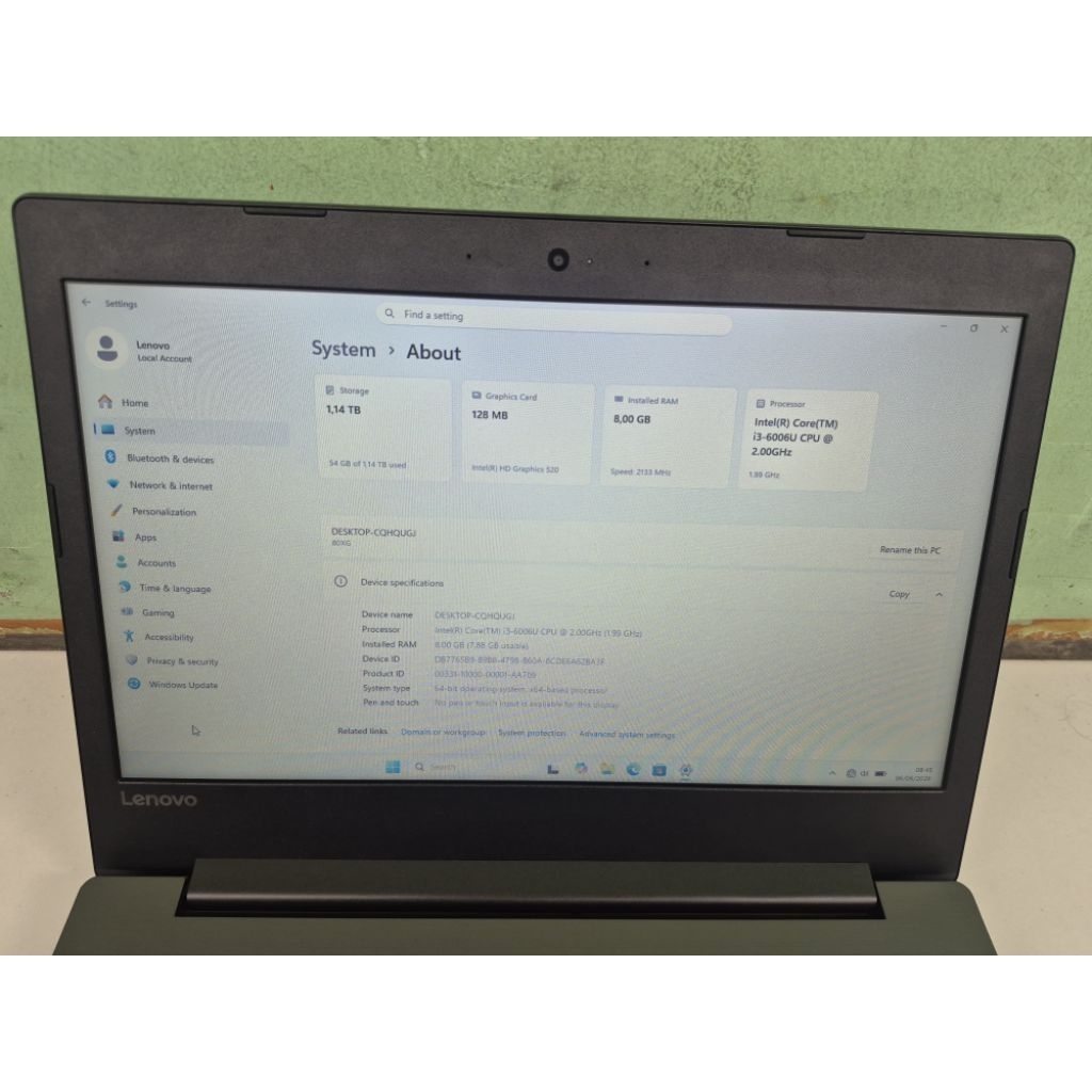 LAPTOP MURAH  Lenovo Ideapad 320 Core i3