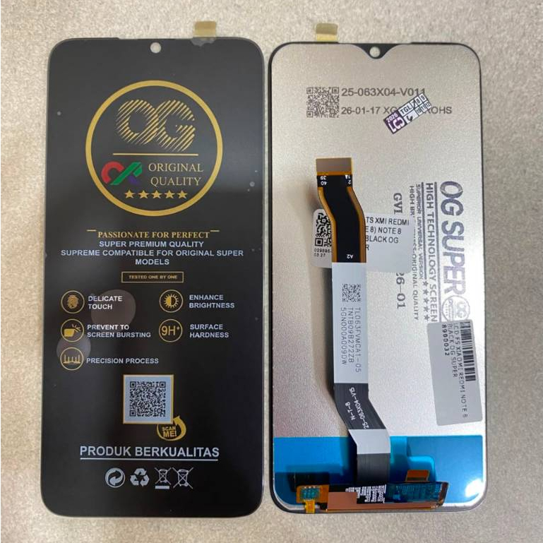 LCD XIAOMI REDMI NOTE 8 ORI OG