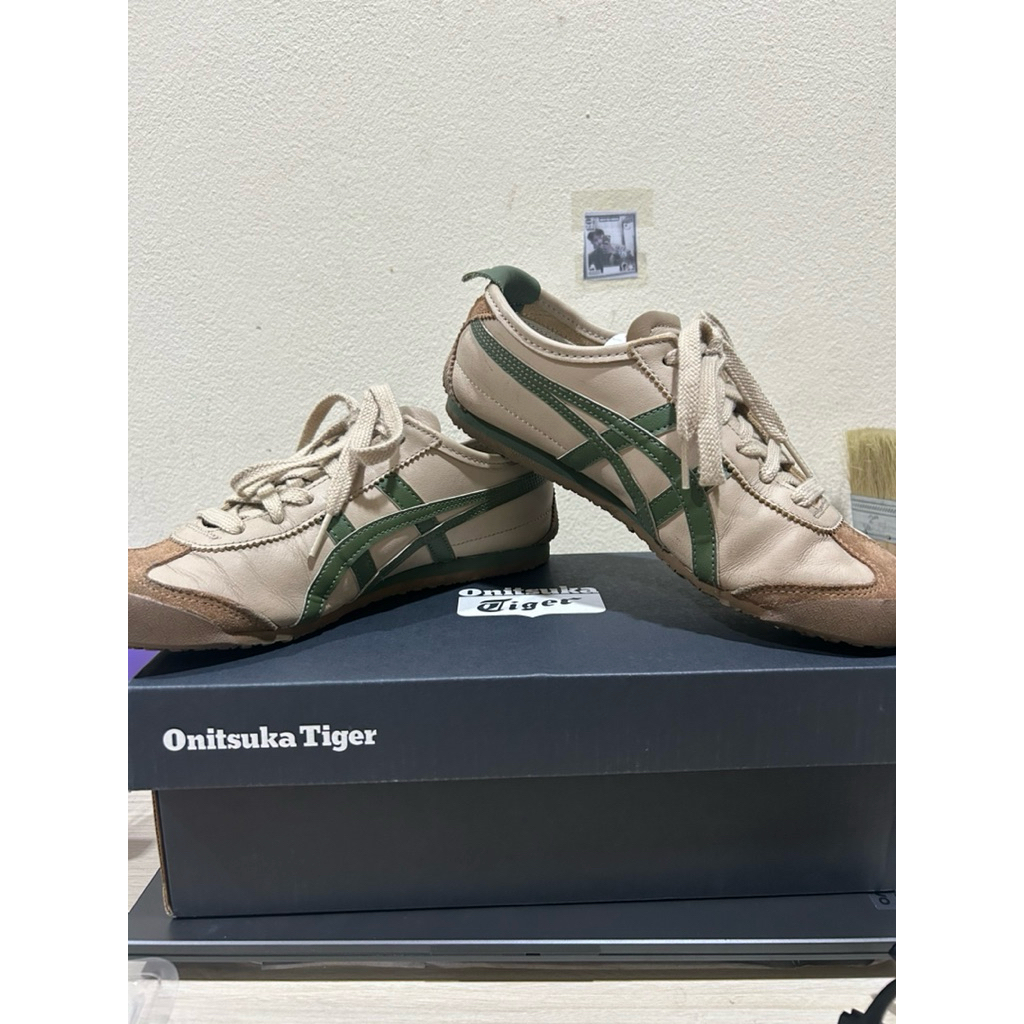 Sepatu Tiger/Onitsuka Original Second Ex Wanita Ukuran 37 (Brown)