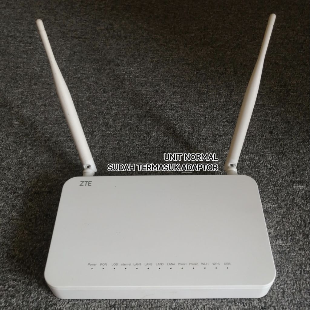 ROUTER ONT ZTE F609 V3 - SUPPORT 5G - NO ADAPTOR