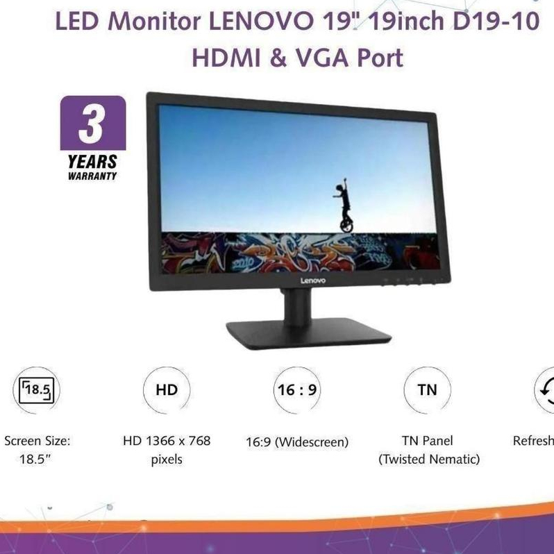 Lenovo D19-10 Monitor
