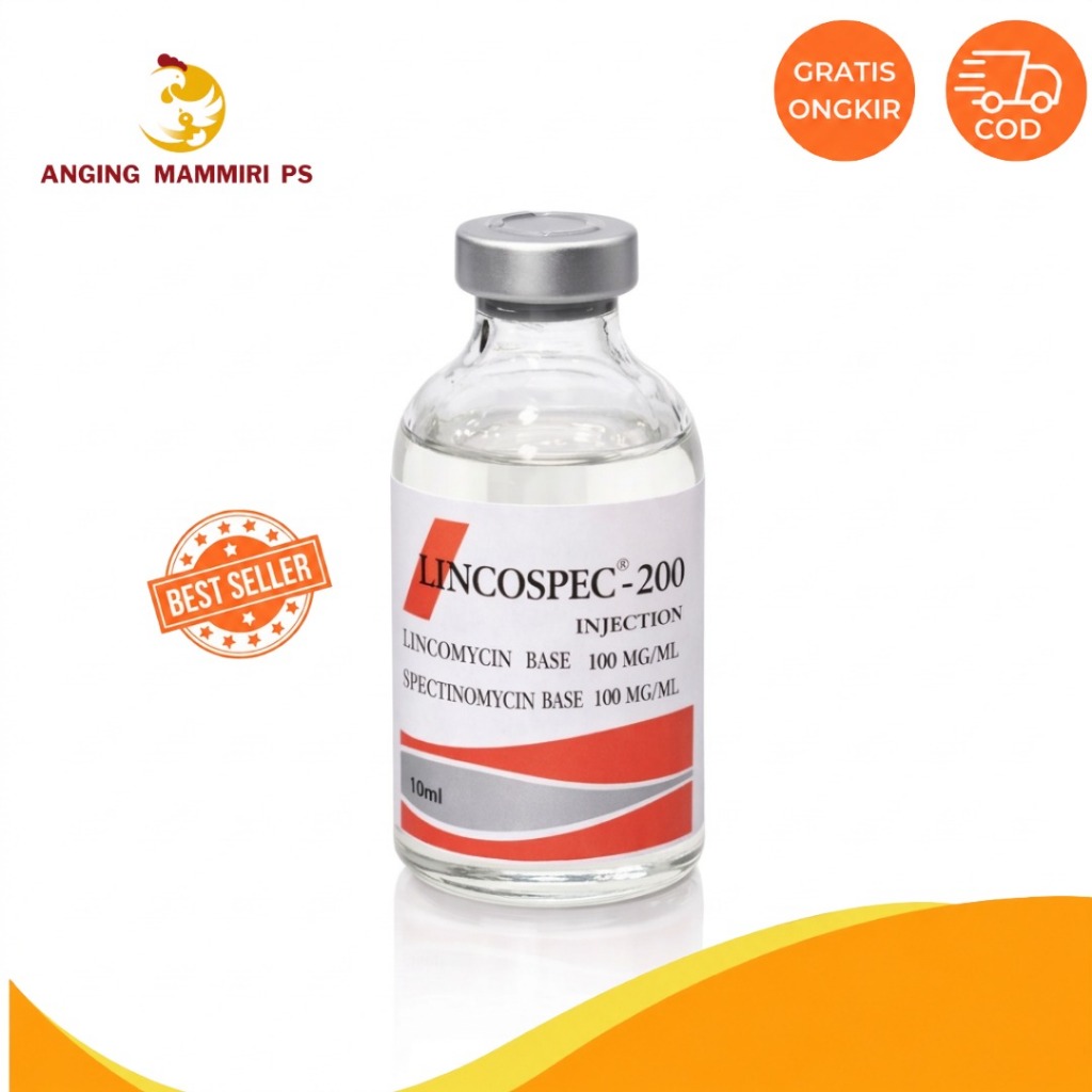 LINCOSPEC - 200 (INJECTION MERAH 10ML)