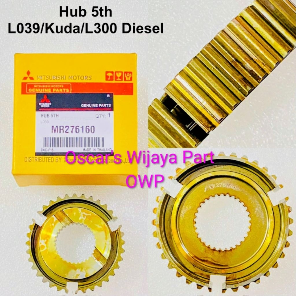 HUB SLEEVE 5TH L039/KUDA/L300 DIESEL/ HUB GIGI 5 PENGHUBUNG GIGI TRANSMISI MOBIL MITSUBISHI L039/KUD