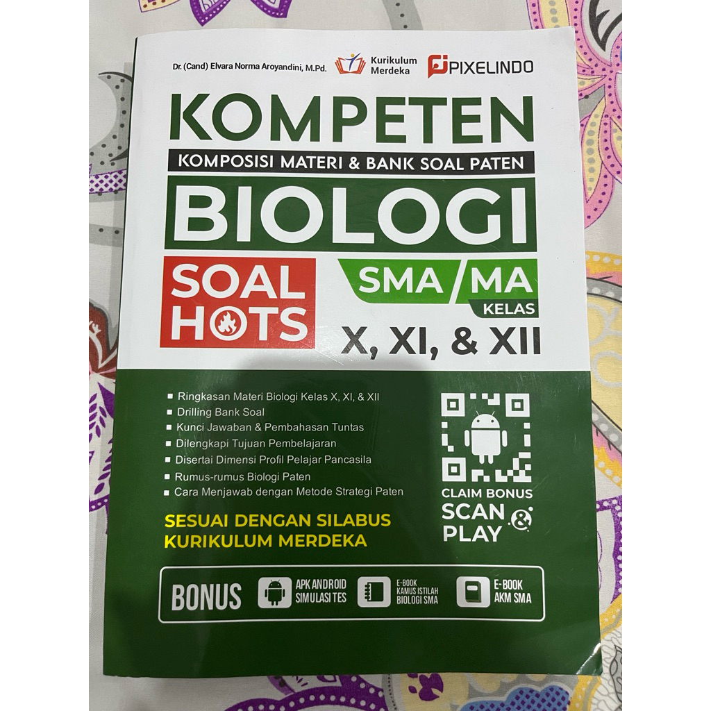 [ORI, PRELOVED] Buku Kompeten Biologi SMA