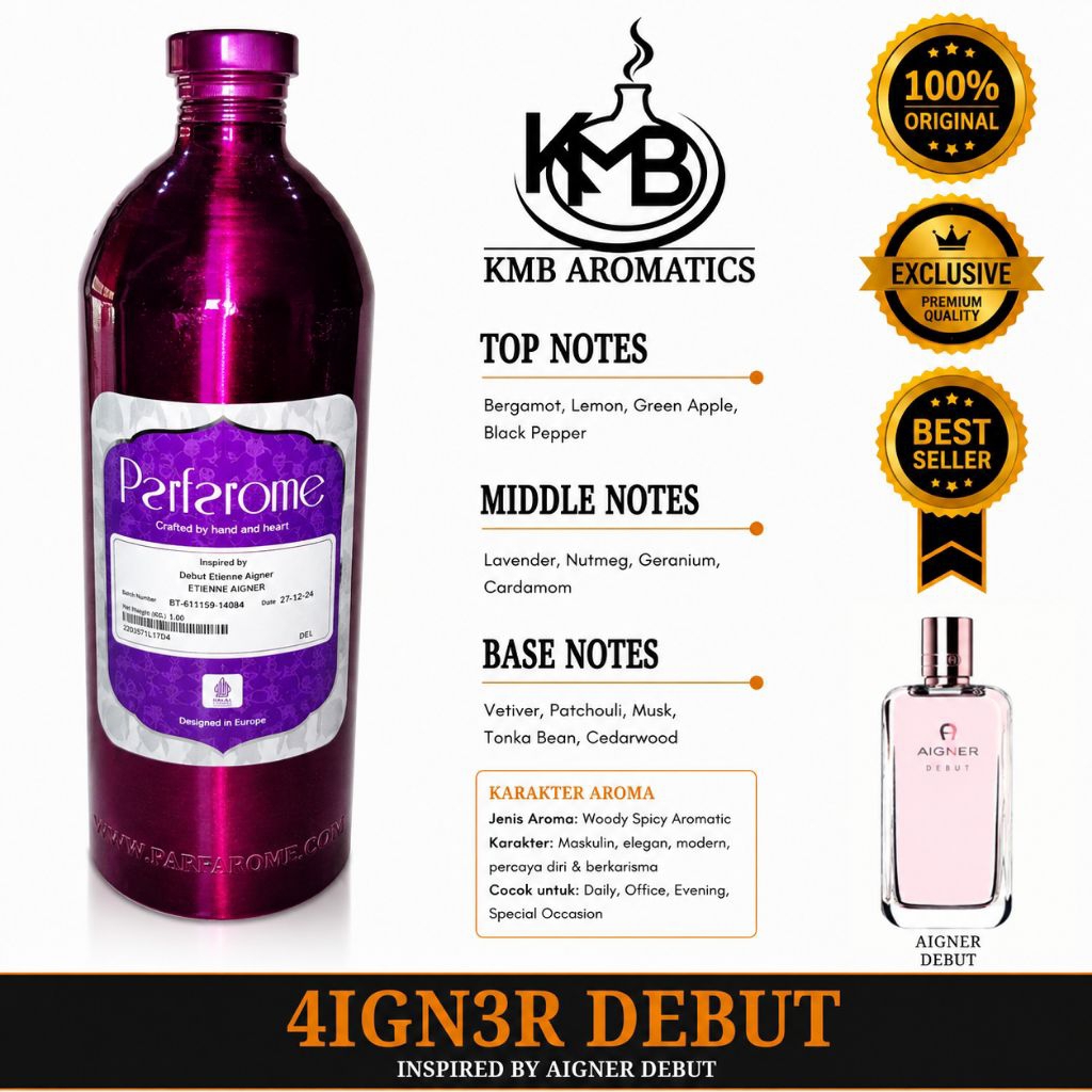 BIBIT BIANG PARFUM ETIENNE AIGNER DEBUT, BIBIT PARFUM MURNI, BIANG PARFUM MURNI