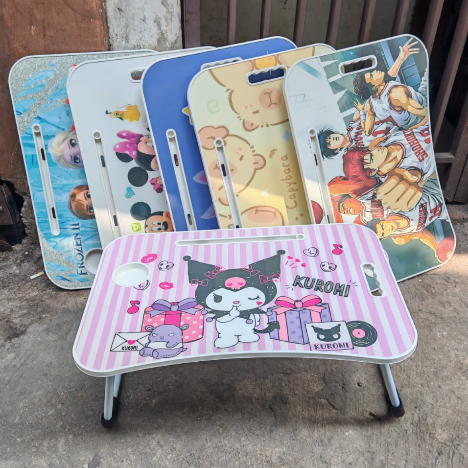 Meja Belajar Lipat Karakter