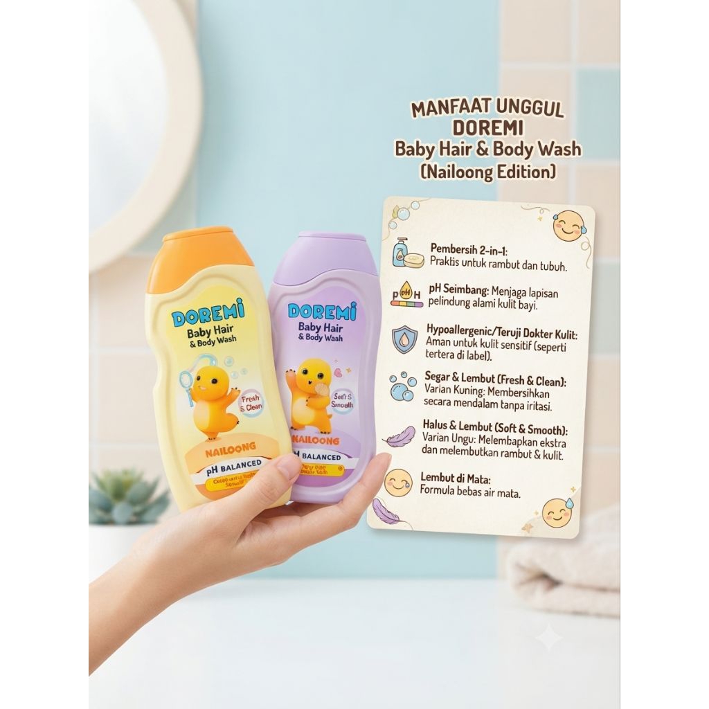 Doremi Hair & Body Wash