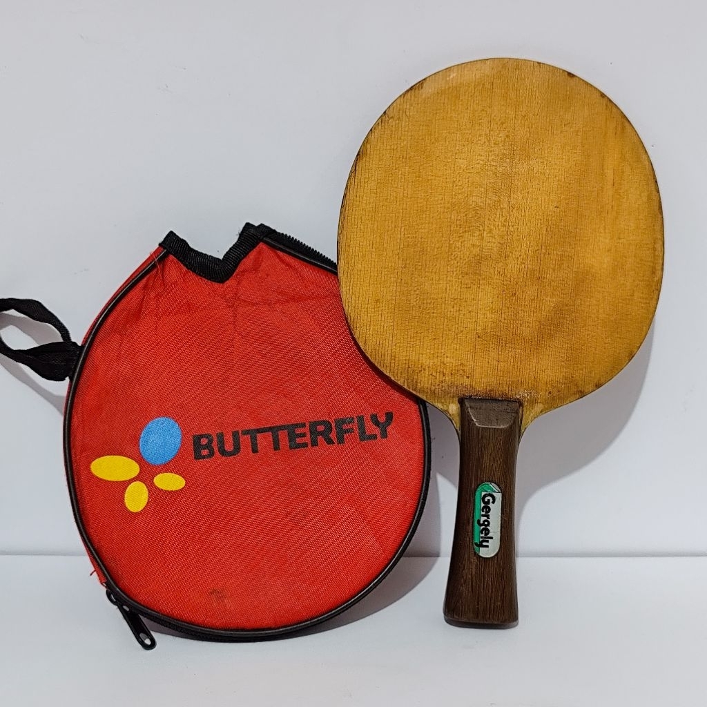 Bet Tenis Meja Merk Butterfly Gergely Tamca 5000 First Generation Japan + Tenergy 05 FX & 80 FX + Ha