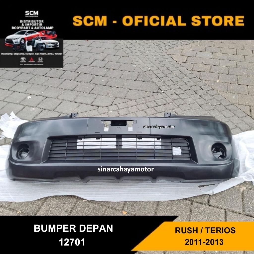 bemper bumper BARU tanduk depan toyota rush daihatsu terios 2011 2012 2013 *12701