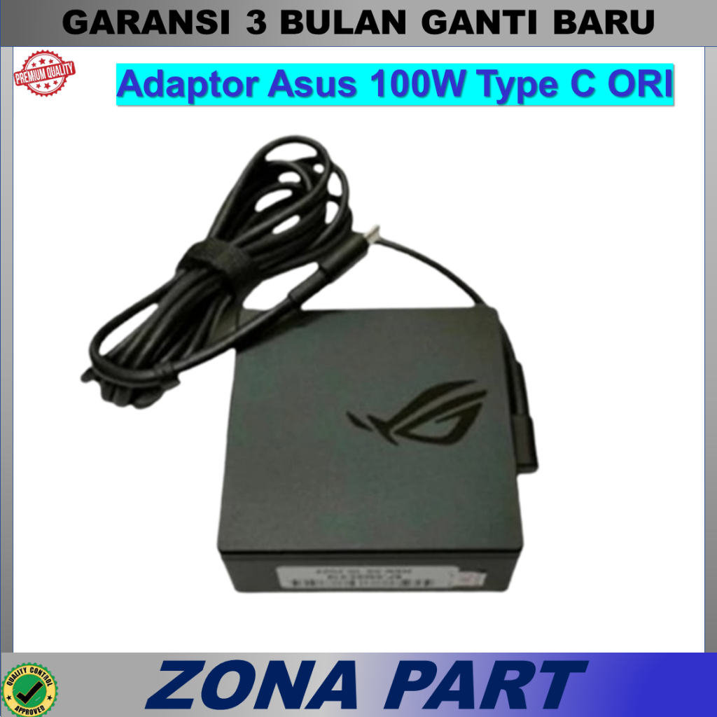 Adaptor Charger ASUS ZENBOOK 14X OLED UX5401E UX5401ZAS Type C 100W