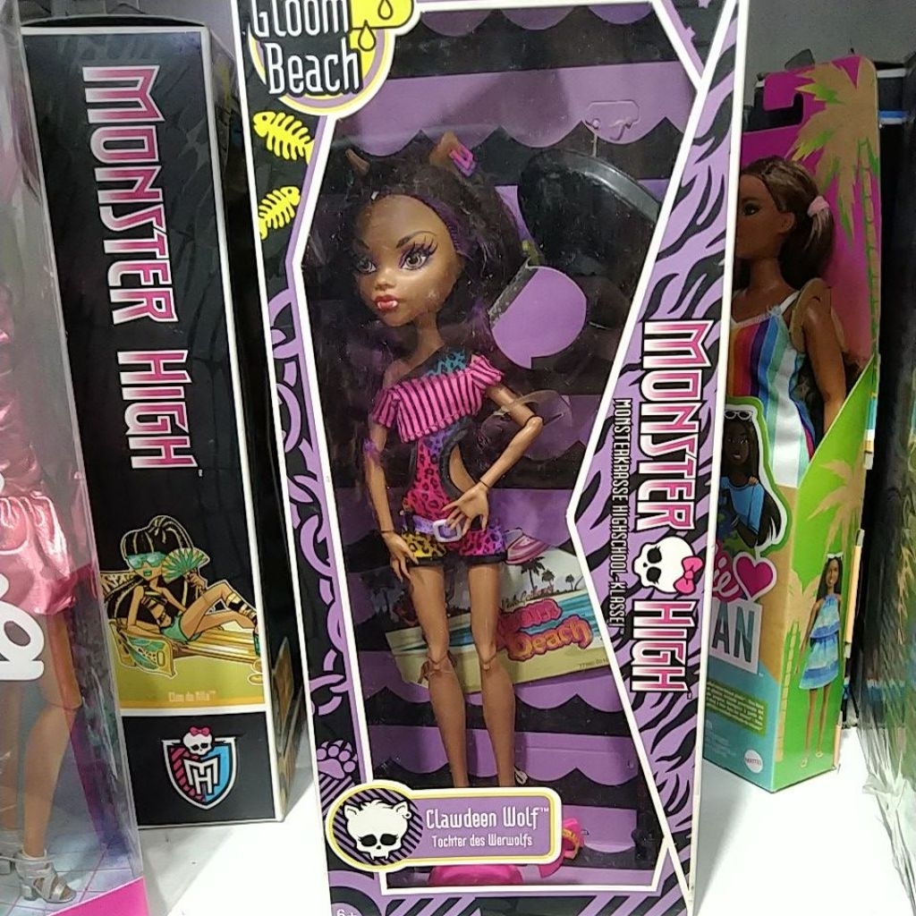 Monster high Clawdeen wolf gloom beach Mattel