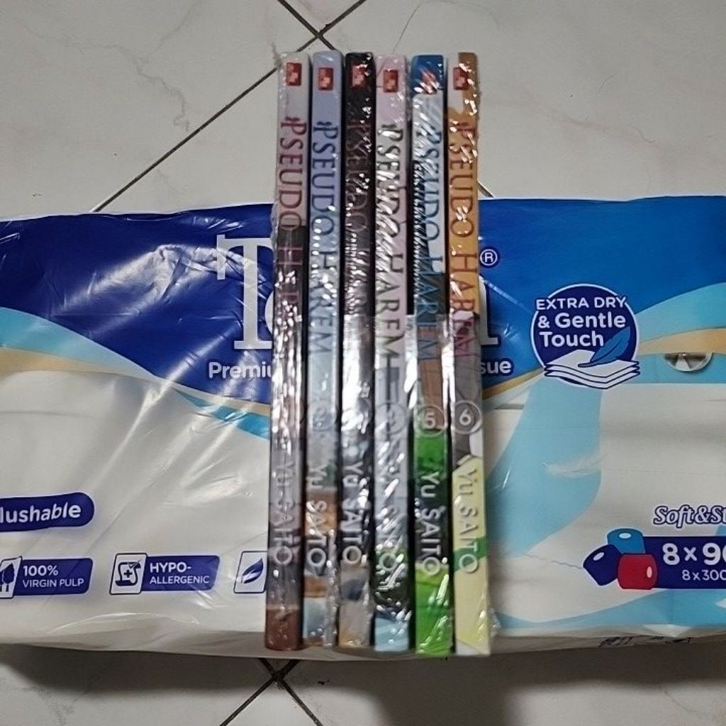 Komik Pseudo Harem set vol 1-6 segel ori Bahasa Indonesia Elex Media